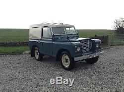 1975 LAND ROVER 88 4 CYL BLUE SERIES 3 FULL MOT LOW RESERVE