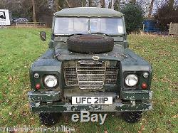 1975 LAND ROVER SERIES III 109in EX-MILITARY SOFT TOP+DRIVES SUPERBLY+MOT 08/17