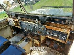 1976 Land Rover Series 3 109 LWB Diesel Restoration Project with V5 etc