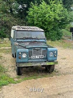 1976 Land Rover Series 3 109 Spares or Repair Project