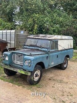 1976 Land Rover Series 3 109 Spares or Repair Project