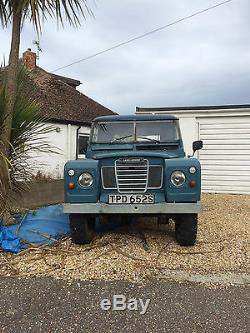 1977 LAND ROVER SERIES 3 109 6 CYLINDER BLUE/GREY 2.6 pick up