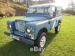 1979 land rover series 3 diesel with overdrive for restoration