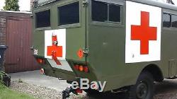 1983 Land rover Series 3 Marshall ambulance Ex military, LPG GAS, Camper van