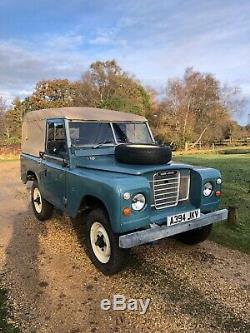 1983 Series 3 Land Rover full galvanised chassis
