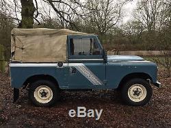 1984 Land Rover Series 3 Canvas 88 2.25 Petrol 4 Cyl Blue Classic