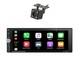 1din For Apple Carplay Android Auto Car Radio Stereo Mp5 Player Bluetooth Camera
