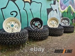1 x 16 x 8 Steel Wheel fits Land Rover Defender 90 Hardline RSR 5x165.1 ET0