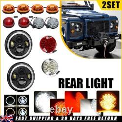 24x For Land Rover Defender 90, 110, TD5 LED Reverse Indicator Stop Side Light