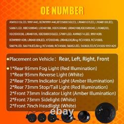 24x For Land Rover Defender 90, 110, TD5 LED Reverse Indicator Stop Side Light