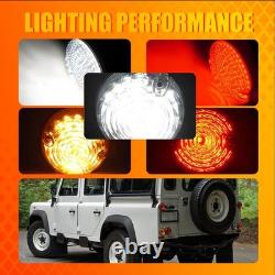 24x For Land Rover Defender 90, 110, TD5 LED Reverse Indicator Stop Side Light