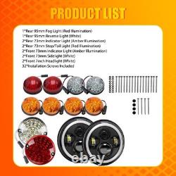 24x For Land Rover Defender 90, 110, TD5 LED Reverse Indicator Stop Side Light