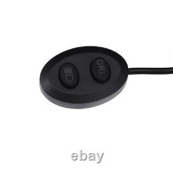 2X 160W LED Driving Pod Lights For Off Road 4X4 SUV Marine White Amber DRL IP68