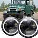 2x 7 Inch Led Headlight Headlamp For Jeep Wrangler Jk Tj Land Rover Defender