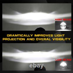 2X 7 LED Headlamp Hi-Lo E9 For Mazda MX5 Mk1 Headlights Bulbs Lamp Plug & Play