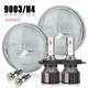 2x 7inch Led Headlamp Hi-lo E9 For Mazda Mx5 Mk1 Headlights Bulbs Lamp