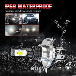 2x 7Inch Round LED Headlights Hi-Lo Beam for Jeep Wrangler JK LJ 1997-2018