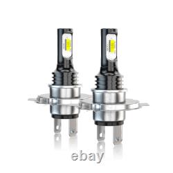 2x 7Inch Round LED Headlights High Low Beam For Jeep Wrangler JK LJ 1997-2018