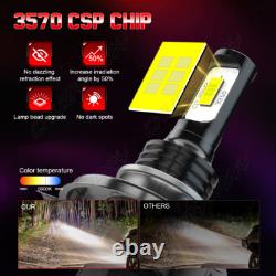 2x 7Inch Round LED Headlights High Low Beam For Jeep Wrangler JK LJ 1997-2018