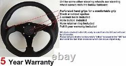 3 Spoke Steering Wheel & Snap Off Boss Kit Fit 36 Spline Land Rover Defender New