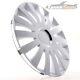 4 Hub Caps 13 Inch Wheel Trims Covers Sail White Weiß For Alfa Dacia Honda Land