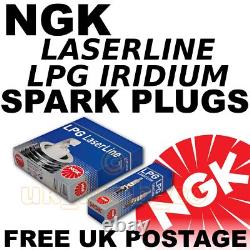 4x NGK LASERLINE LPG SPARK PLUGS LAND ROVER SERIES I II III 2.5 lt 85- LPG2