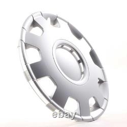 4x Wheel Trims 16 Inch Hub Caps Covers Alfa silber for Alfa Dacia Honda Land R