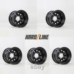 5 x 16 Steel Wheels fits Land Rover Defender 90 Hardline MOD X 5x165.1 ET-32