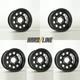 5 X 18 X 8 Steel Wheels Fits Land Rover Discovery 1 Hardline Mod X 5x165.1 Et0