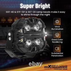 5inch LED Pod Lights White Amber DRL For UTV Marine 270° Beam Pattern IP68 12V 5inch LED Pod Lights White Amber DRL For UTV Marine 270° Beam Pattern IP68 12V