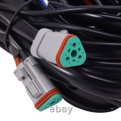 5inch LED Pod Lights White Amber DRL For UTV Marine 270° Beam Pattern IP68 12V