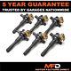 6x Ignition Pencil Coil Pack For Bmw 3 5 7 8 Series X5 Z3 Z8 Mfpc33x6bm