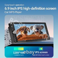 6.9 in Touch Screen Car Radio Stereo Multimedia MP5 Player Bluetooth FM WithCamera