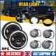 6x For Land Rover Defender 1990-2016 Clear Complete Led Light Upgrade Kit Lamp