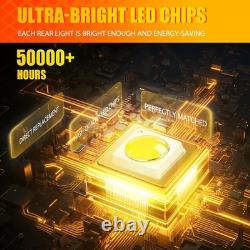 6x For Land Rover Defender 1990-2016 Clear Complete LED Light Upgrade Kit Lamp