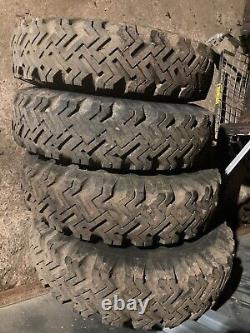 750 X 16 Land Rover Series Millitary Tyres X4 GoodYear, Off Road