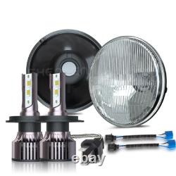 7 Headlight Led Conversion Rhd H4 Bulb Main Dipped Beam For Classic Land Rover