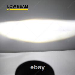 7 Inch LED 140W Super Bright Headlights Hi/Lo + DRLPair For Land Rover Defender