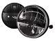 7 Round Led Head Lamp 12/24v Pair For Land Rover Rhd Right Hand Drive Da6280k