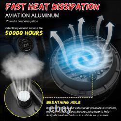 7inch LED Headlight Projector Halo Angel Eye DRL Light Fit For Austin Rover Mini
