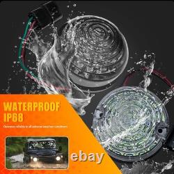 8x Indicator Tail Stop Side Lamp Assembly XFD00040 Fit Land Rover Defender L316