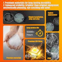 8x Indicator Tail Stop Side Lamp Assembly XFD00040 Fit Land Rover Defender L316