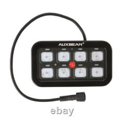 AUXBEAM AR-800 Multifunction 8 Gang RGB Switch Panel Kit bluetooth APP Control