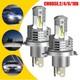 Auxito H4 9003 Led Headlight Ultra Bright Bulbs Kit 80000lm High/low Beam Light