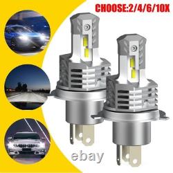 AUXITO H4 9003 LED Headlight Ultra Bright Bulbs Kit 80000LM High/Low Beam Light
