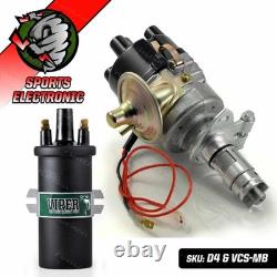 A Series engine Electronic Distributor Lucas 45D type Black Viper Sports Coil