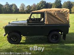A superb 1963 Land Rover Series IIa 88in soft top with V8 power+drives 1st class