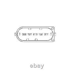 Air Mass Sensor For BMW 7 Series E38 740i, iL Lemark Flow Meter 13621433567