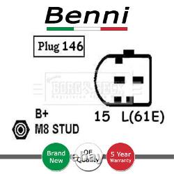 Alternator Benni Fits BMW X5 5 Series 7 Land Rover Range + Other Models