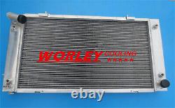 Aluminum Radiator For Land Rover Discovery & Range Rover Series 1 3.9L V8 & FANS